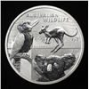 Image 1 : 2024 2 OZ .999 SILVER AUSTRAILA WILDLIFE ROUND