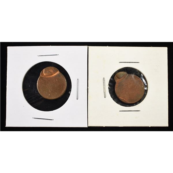 (2) OFF CENTER CENTS