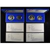 Image 1 : (2) 1986-S STATUE OF LIBERTY 2 COIN SETS