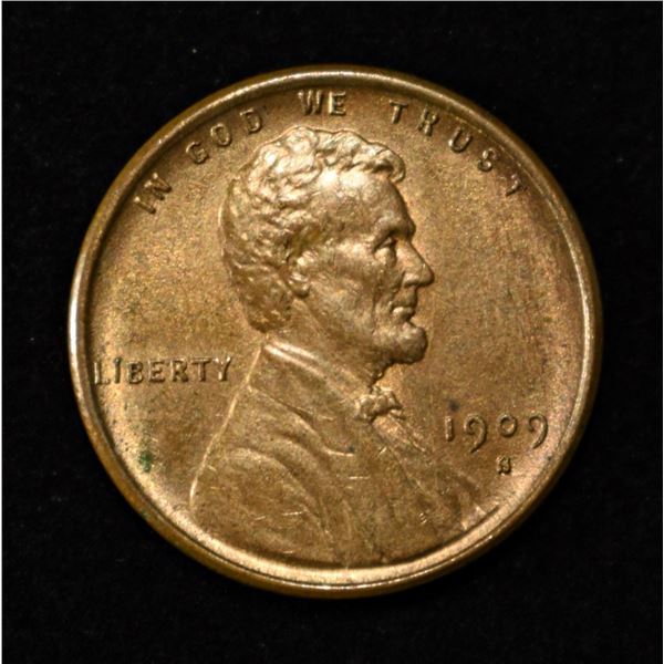 1909-S VDB LINCOLN CENT CH BU BN
