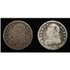 Image 1 : (2) CAPPED BUST DIMES