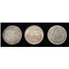 Image 2 : 1874, 1875 & 1887 SEATED LIBERTY DIME VF OR BETTER
