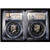 Image 1 : 2009-S & 1996-S KENNEDY 50C PCGS PR69DCAM