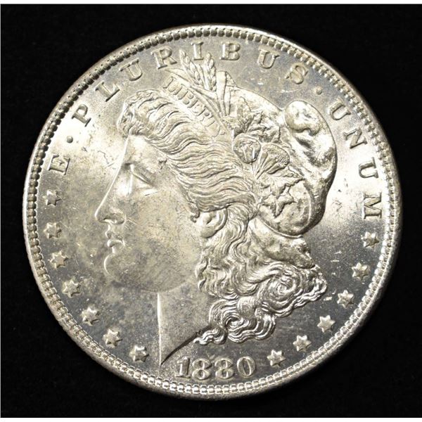 1880-O MORGAN DOLLAR CH BU
