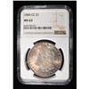 Image 1 : 1884-CC MORGAN DOLLAR NGC MS63