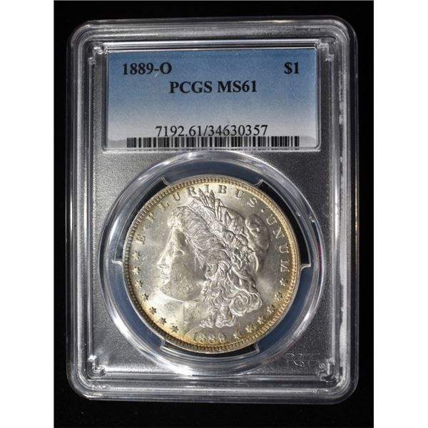 1889-O MORGAN DOLLAR NGC MS-61
