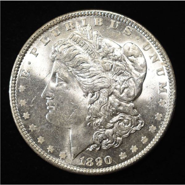 1890 MORGAN DOLLAR AU/BU