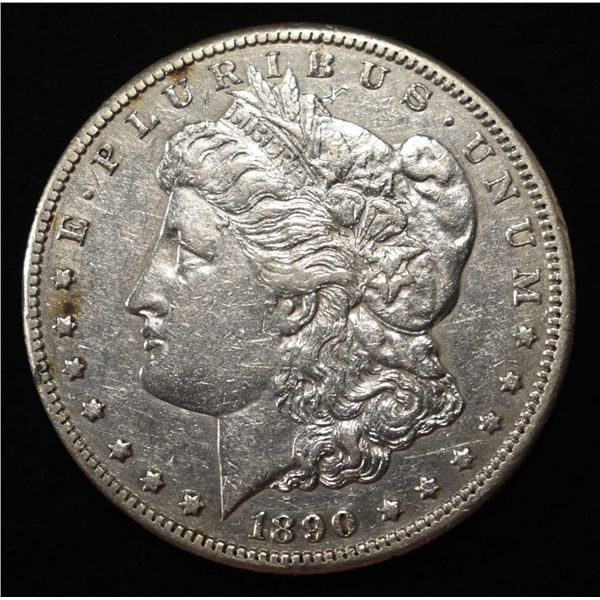 1890-CC MORGAN DOLLAR XF
