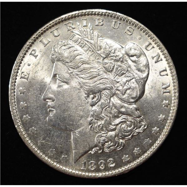 1892 MORGAN DOLLAR BU