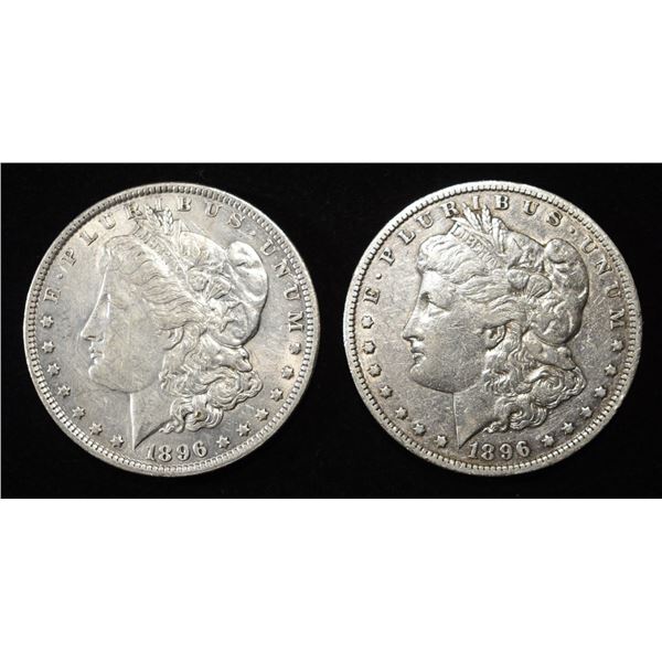 1896-O & 1896 MORGAN DOLLARS
