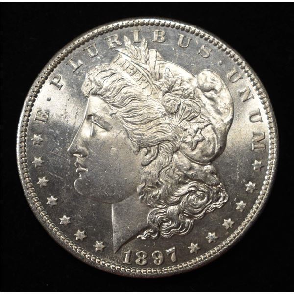 1897 MORGAN DOLLAR CH BU PROOF LIKE