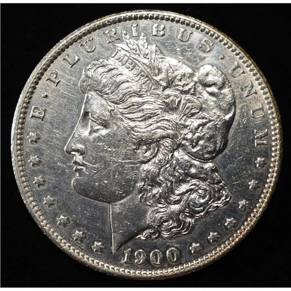 1900-S MORGAN DOLLAR CH AU
