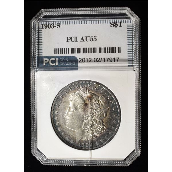 1903-S MORGAN DOLLAR AU/BU
