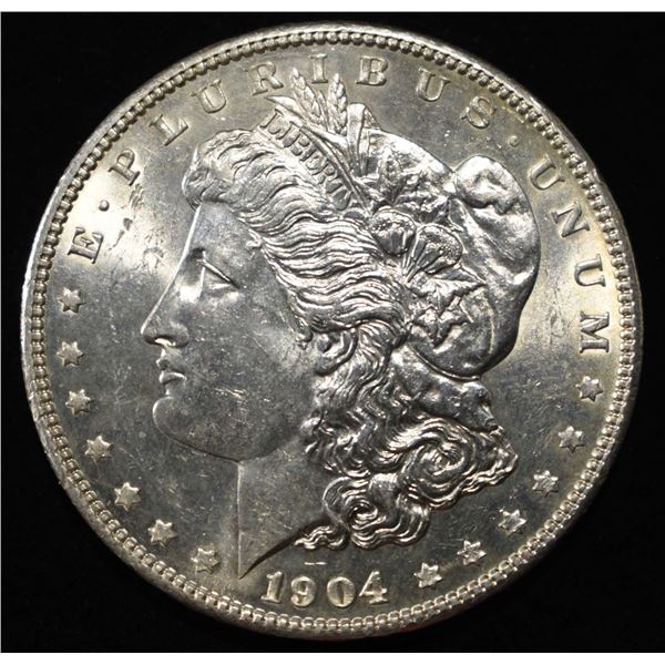 1904 MORGAN DOLLAR CH BU