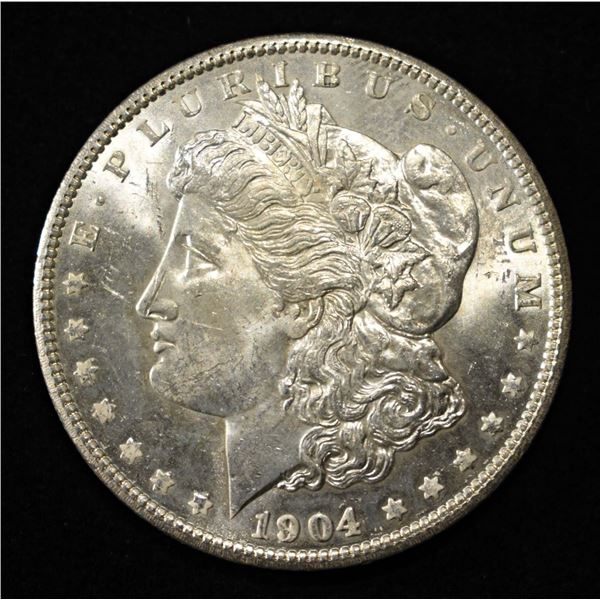 1904-O MORGAN DOLLAR CH/GEM BU