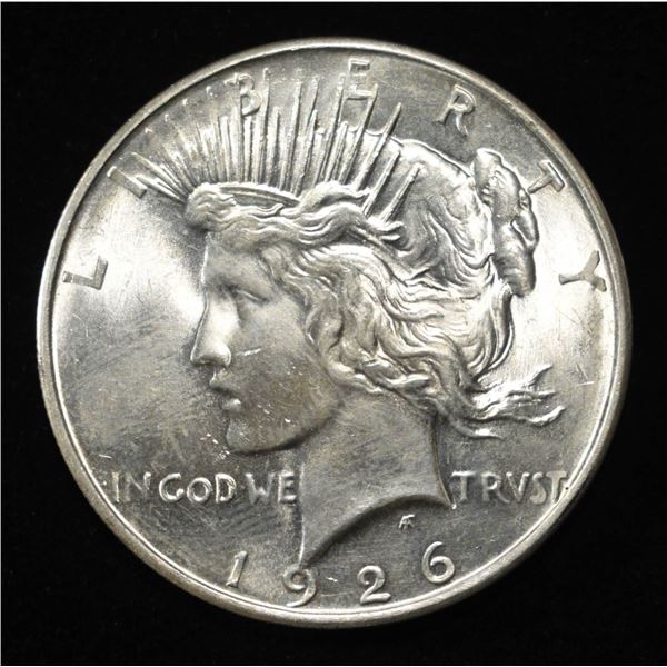 1926-D PEACE DOLLAR CH/GEM BU