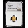 Image 1 : 1855 GOLD $1 NGC UNC DETAILS CLEANED