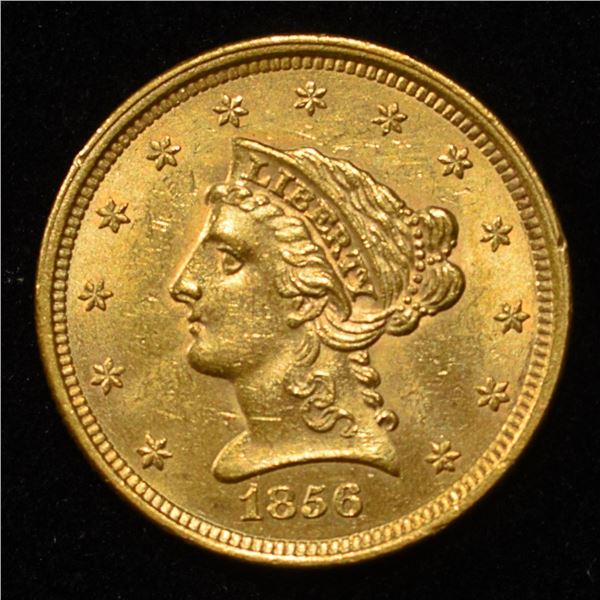 1856 $2.5 GOLD LIBERTY CH BU