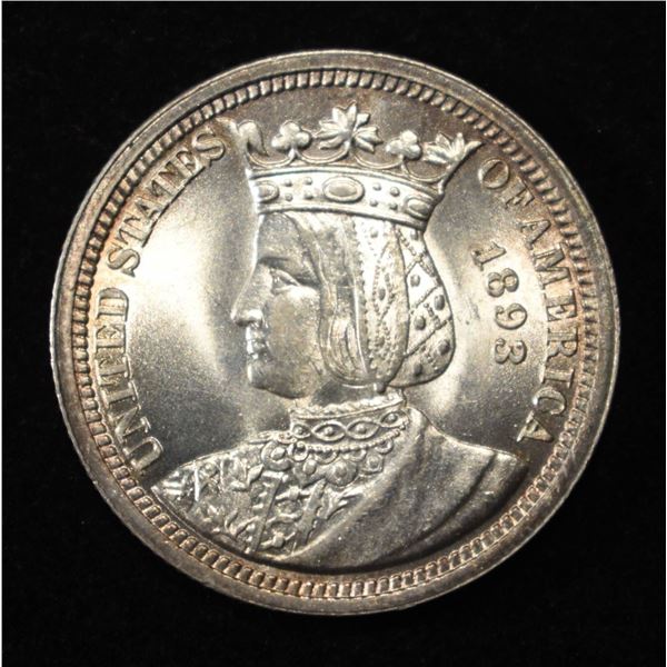 1893 ISABELLA 25C GEM BU