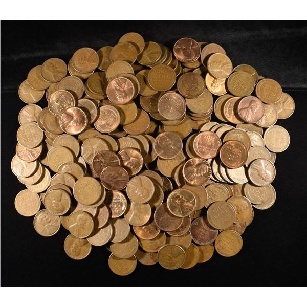 (200) "S" MINT WHEAT CENTS