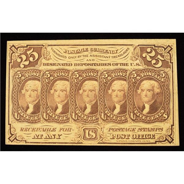 25C FRACTIONAL 1ST ISSUE AU