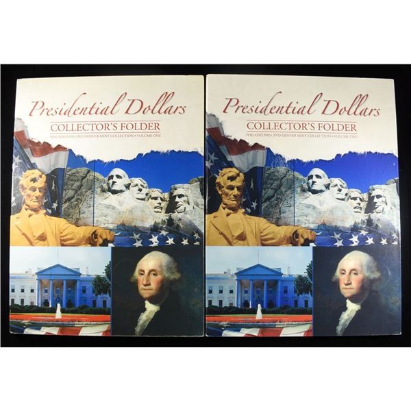 WHITMAN VOLUME 1-2 PRESIDENTIAL DOLLARS ALBUMS