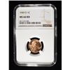 Image 1 : 1949-D LINCOLN CENT NGC MS-66 RD
