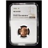 Image 1 : 1955 LINCOLN CENT NGC MS-66 RD