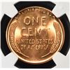 Image 3 : 1957 LINCOLN CENT NGC MS-66 RD