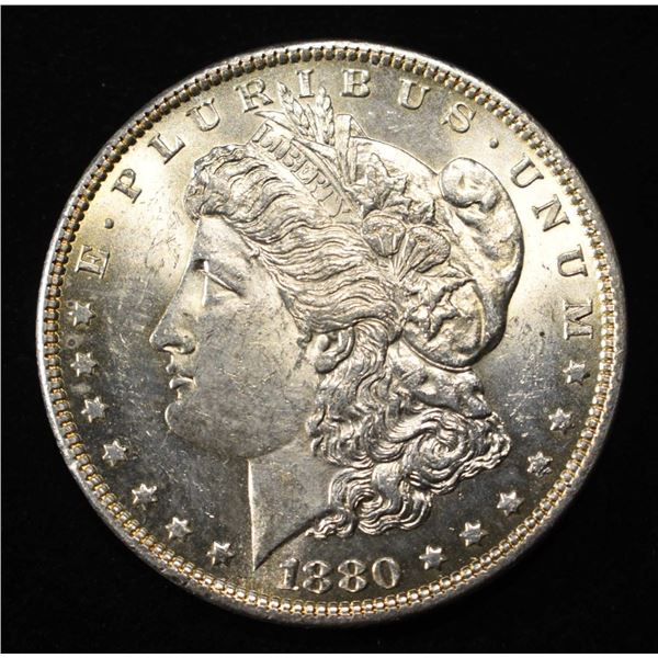 1880 MORGAN DOLLAR CH BU