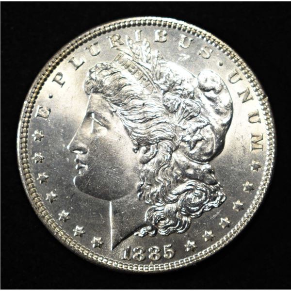 1885 MORGAN DOLLAR BU