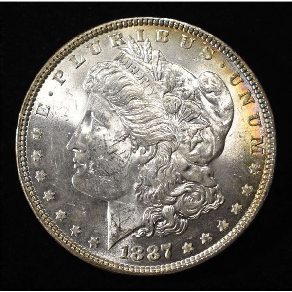 1887 MORGAN DOLLAR BU
