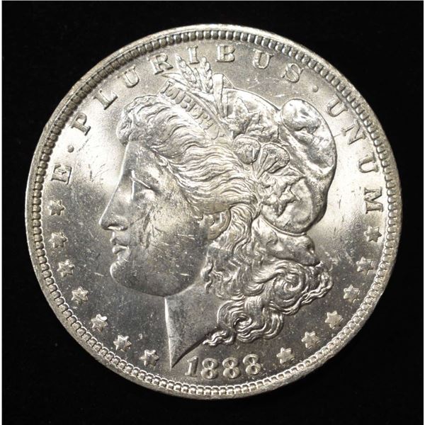 1888-O MORGAN DOLLAR CH BU