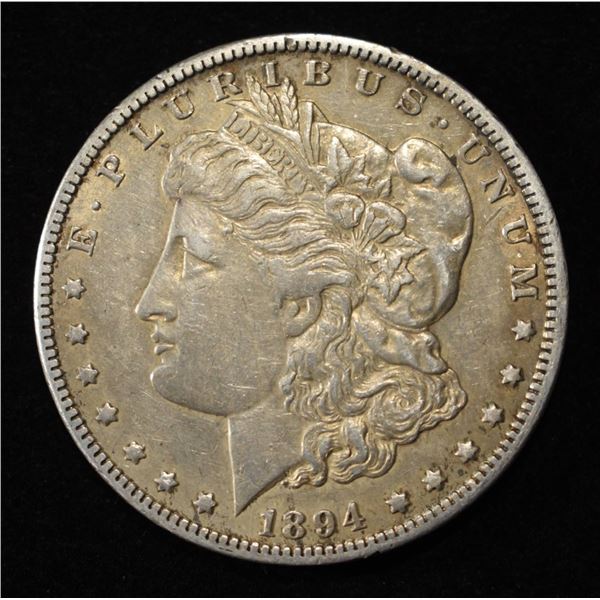 1894-O MORGAN DOLLAR XF+