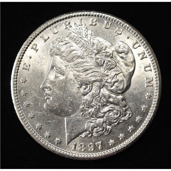 1897-S MORGAN DOLLAR BU