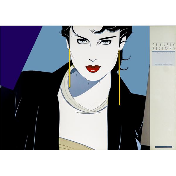 Patrick Nagel, Michelle Original Lithograph Poster by Mirage Inc. 1980