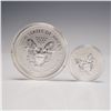 Image 2 : 2023 Fractional Type I Silver Eagle Tribute Fiji Set in Display Box