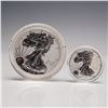 Image 3 : 2023 Fractional Type I Silver Eagle Tribute Fiji Set in Display Box