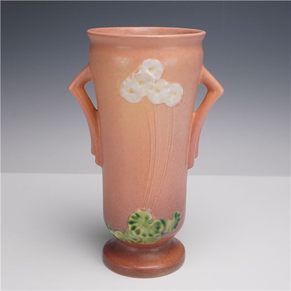 Roseville Pottery Pink Vase, Primrose