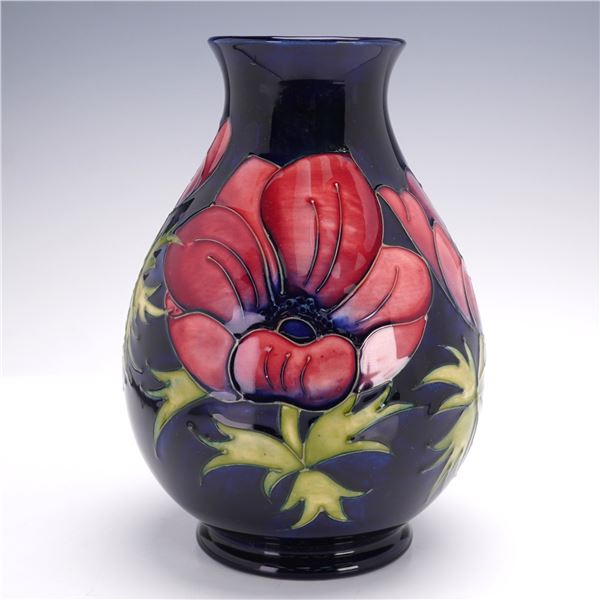 Moorcroft Pottery Vase, Anemone