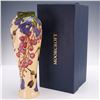 Image 8 : Moorcroft Pottery by Paul Hilditch Vase, Hummingbird & Foxglove