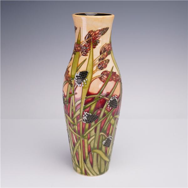 Moorcroft Pottery by Emma Bossons Vase, Savannah