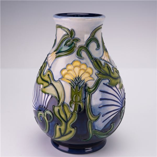 Moorcroft Pottery by Rachel Bishop Vase, Rough Hawksbeard