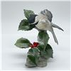 Image 1 : Boehm "Chickadee with Holly" Porcelain Figurine