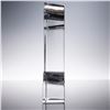 Image 3 : 2pc Baccarat Crystal Figurine & Paperweight, Number One and Dice