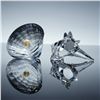 Image 3 : 2pc Swarovski Crystal Figurines, South Sea Shell & Large Shell with Pearl