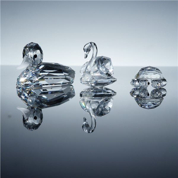 3pc Swarovski Max Schreck Crystal Figurines