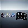 Image 3 : 4pc Swarovski Crystal Figurines, Tulips Trio and Display