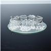 Image 1 : 5pc Swarovski Crystal Figurines, Miniature Train Set and Mirror Base 193014
