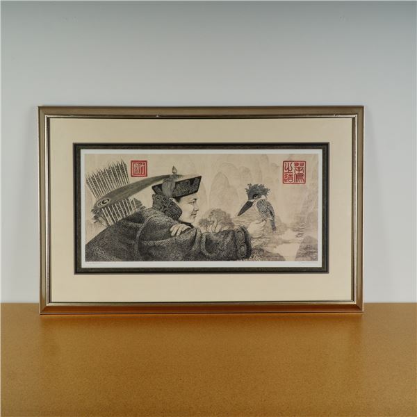 Dan O'Halloran, Lithograph on Paper, The Archer, Signed & Numbered w/ COA